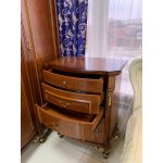 ФРАНЦИСКО КОМПЛЕКТ :Кровать 1,8 + 2 Тумбочки + Туалетный стол + Пуф + 4 дв. шкаф 	