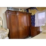 ФРАНЦИСКО КОМПЛЕКТ :Кровать 1,8 + 2 Тумбочки + Туалетный стол + Пуф + 6 дв. шкаф 	