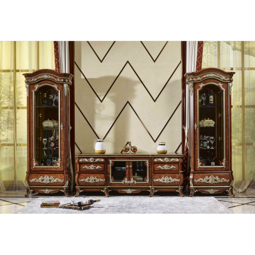 ФИРЕНЗЕ КОМПЛЕКТ : 1 дв.витрина + 1 дв.витрина+тумба TV ФИРЕНЗЕ КОМПЛЕКТ : 1 дв.витрина + 1 дв.витрина+тумба TV