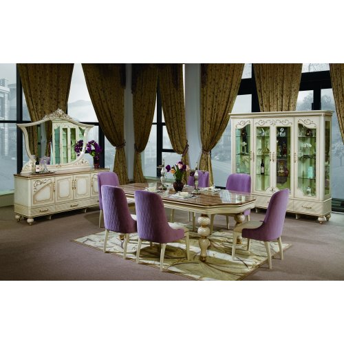 ДИАНА 907 Витрина 4-х дверная