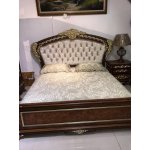 ФИРЕНЗЕ КОМПЛЕКТ : Кровать 1,8 + 2 Тумбочки + Туалетный стол + Пуф + 4 дв. шкаф