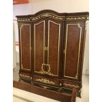 ФИРЕНЗЕ КОМПЛЕКТ : Кровать 1,8 + 2 Тумбочки + Туалетный стол + Пуф + 4 дв. шкаф