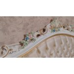 ВЕРСАЛЬ Кровать 1,8  (ткань JBXQ236-c7001) с пуговицами