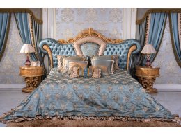 КОНСУЭЛЛА Покрывало (ткань blue)