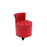 Пуф со спинкой