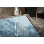 Бари стол серо-коричневый