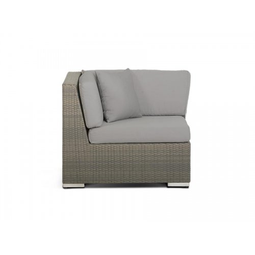 Беллуно модуль угловой серо - коричневый с темно-серыми подушками Беллуно модуль угловой серо - коричневый с темно-серыми подушками