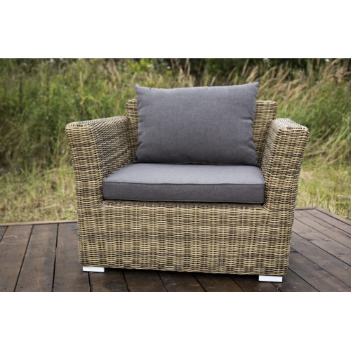 Капучино, кресло, соломенное