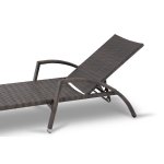 Парма Шезлонг из искусственного ротанга без матраса