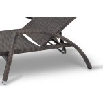 Парма Шезлонг из искусственного ротанга без матраса