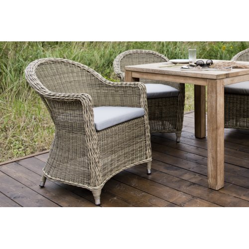 Равенна кресло соломенное