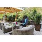 Римини диван двухместный серо - коричневый