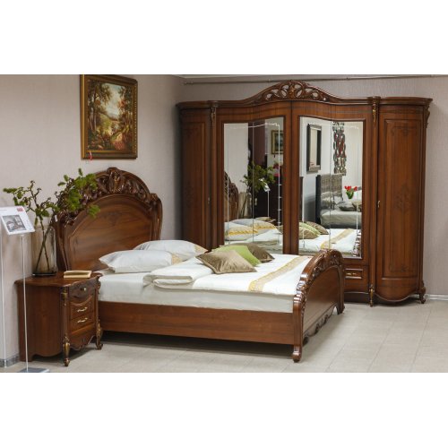 Аллегро 6Д1 спальня с 6-ти дверным шкафом