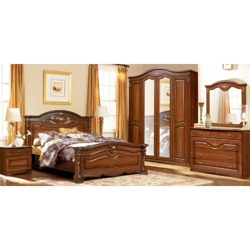 Сорренто 4Д-1,6 Комплект спальни с 4-х дверным шкафом