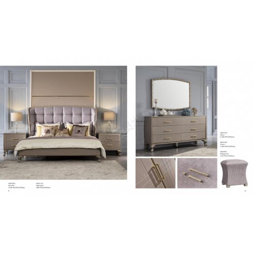 МОНАКО Комплект спальни с 6-ти дверным шкафом МОНАКО Комплект спальни с 6-ти дверным шкафом
