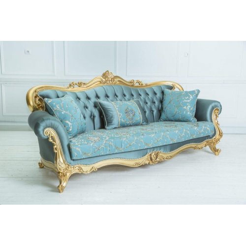 RIGOLETTO Диван 3-х местный без механизма  (10 категория ткани)