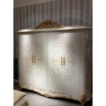 БЕАТРИЧЕ беж  Комплект спальни с 4-х дверным шкафом