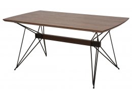 Стол ALICE 160 см орех, шпон M-city