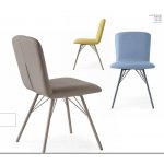 Стул EMMA CB/1662-SK mt.P94 Matt Optic white/ S92 Skuba Optic White