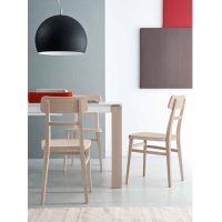 Стул MILANO CB/1284,  BCH P328 MATT NOUGAT