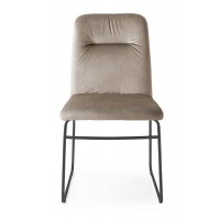 Стул GRETA CB/1904-V MET.P15 MATT BLACK/ VINTAGE S0A DESERT