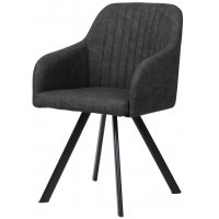 Стул TRAVIS RU-08 PU антрацит, экокожа М-City