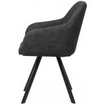 Стул TRAVIS RU-08 PU антрацит, экокожа М-City