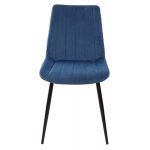 Стул FLIP пепельно-синий, велюр G108-66 М-City