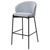 Барный стул WENDY TRF-10 небесно-голубой, ткань М-City