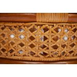 Комплект PELANGI  02/15 ( стол со стеклом + 4 кресла ) [без подушек]