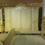 ВИВАЛЬДИ 666 Комплект (Кровать 1,8, 2 тумбы, туалетный стол, шкаф 6-ти дв., БЕЗ ПУФА)