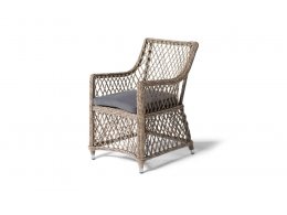 Латте кресло соломенное