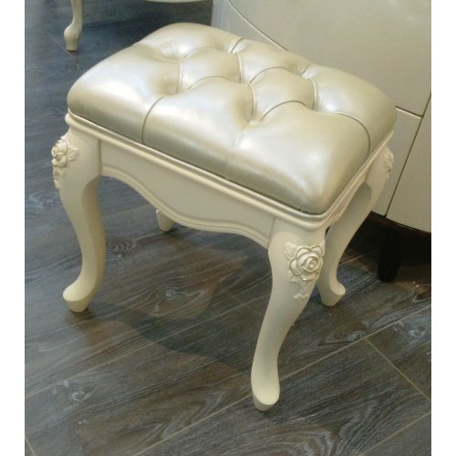 88001 Санта Мария Пуфик (аналог 8802/8803) ткань 9908-А с пуговицами