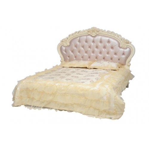 88011-С Санта Мария Кровать 160 без решетки (БЕЗ ИЗНОЖЬЯ) экокожа 8816