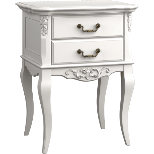 PROVENCE (ПРОВАНС) Тумба узкая прикроватная 2 ящика с доводчиками