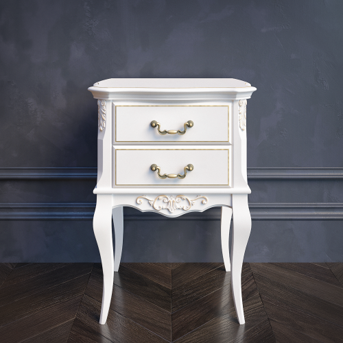 PROVENCE (ПРОВАНС) Тумба прикроватная 2 ящика с доводчиками