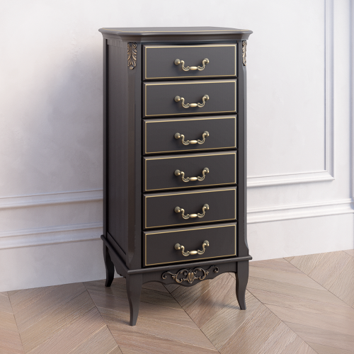 PROVENCE (ПРОВАНС) Комод высокий 6 ящиков с доводчиками