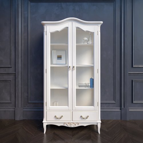 PROVENCE (ПРОВАНС) Шкаф книжный 2-х дверный с доводчиками