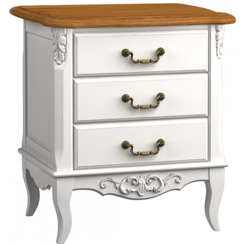 PROVENCE WOOD Тумба прикроватная 3 ящика PROVENCE WOOD Тумба прикроватная 3 ящика