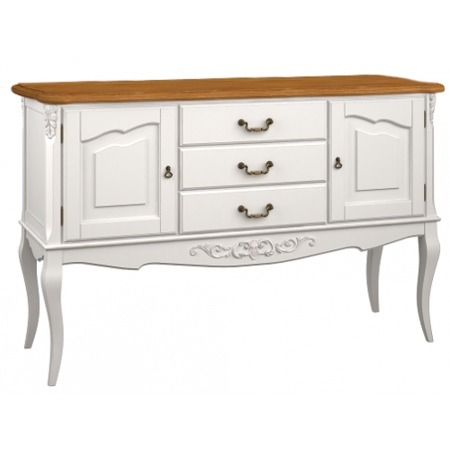 PROVENCE WOOD Консоль 3 ящика +2 распашных фасада