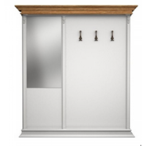 PROVENCE WOOD Прихожая панель с крючками с зеркалом