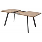 Стол BRICK M 120 Дуб Канзас/ Черный М-City