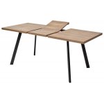 Стол BRICK M 120 Дуб Канзас/ Черный М-City