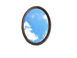 Зеркало овальное