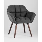 Кресло Брайан темно-серое