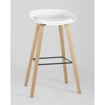 Стул барный LIBRA SOFT БЕЛЫЙ