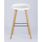 Стул барный LIBRA SOFT БЕЛЫЙ