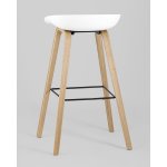 Стул барный LIBRA SOFT БЕЛЫЙ