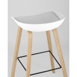 Стул барный LIBRA SOFT БЕЛЫЙ