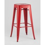 Стул барный TOLIX красный глянцевый